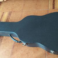 Custodia rigida chitarra acustica+tracolla Fender