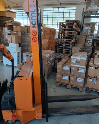 carrello stoccatore CML 1200 kg alzata 2.80 metri