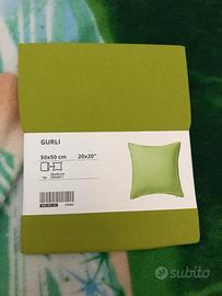 Foders per cuscino 50x50: verde acido