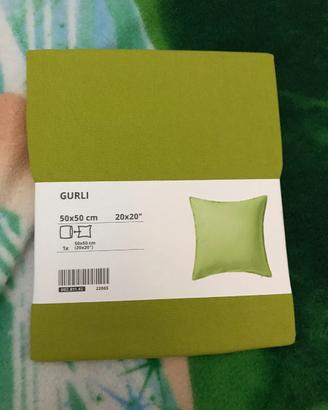 Foders per cuscino 50x50: verde acido