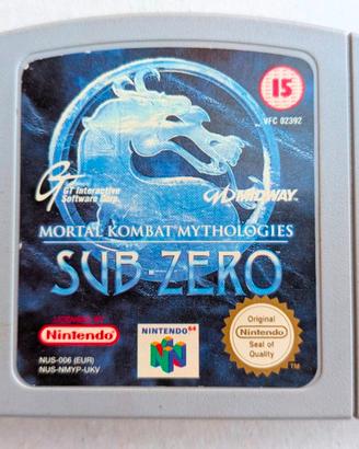 Mortal Kombat Mythologies: Sub-Zero Nintendo 64 
