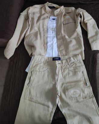 completo Giacca con maglietta e pantalone 