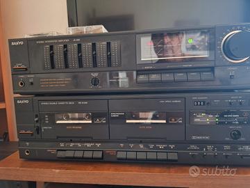 impianto  stereo HiFi Sanyo