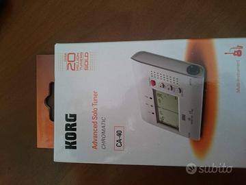Accordatore cromatico Korg CA-40 Chromatic Tuner