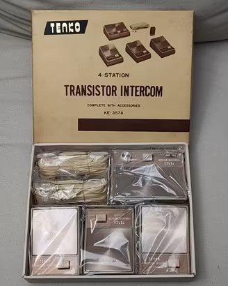 Interfono vintage Tenko KE-357A Made in Japan