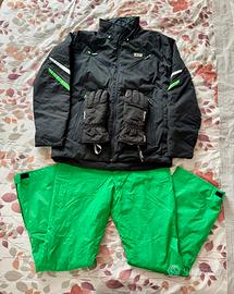 Completo Tuta da Sci AST Uomo + Guanti Wedze
