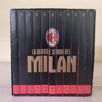RACCOLTA 11 DVD STORIA DEL MILAN DA COLLEZIONE