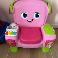 Poltroncina musicale interattiva per bambini