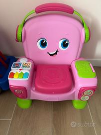 Poltroncina musicale interattiva per bambini