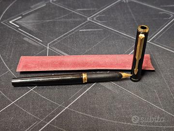 Parker 95 penna stilografica vintage nera e oro