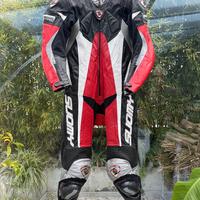 Tuta moto Suomy pelle canguro TG 48