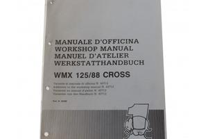 Manuale officina Cagiva WMX 125 Cross 1988
