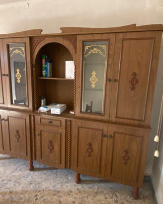 Credenza armadio vintage legno