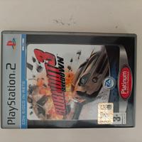 Videogioco burnout 3 takedown versione Platinum ps