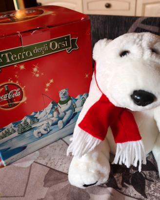 Peluche orso Coca-cola 