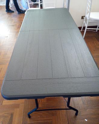 Tavolo pieghevole 180x75