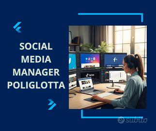 Social Media Manager Poliglotta
