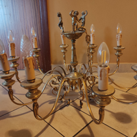 Lampadario vintage stile "Luigi XVI"