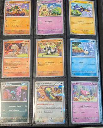 Pokémon - Lotto 9 carte Art - Quadretto Teeziro