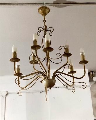 LAMPADARIO A CANDELIERE