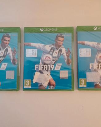 FIFA 19 per X-BOX One. NUOVI! SIGILLATI!