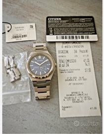 Citizen zenshin titanio blu