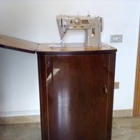 macchina da cucire singer con mobile  vintage