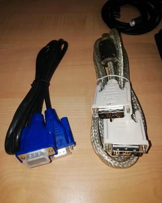 CAVO monitor VGA o DVI