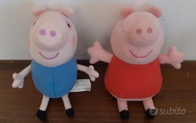 Peluche Peppa Pig e George TY Collezione