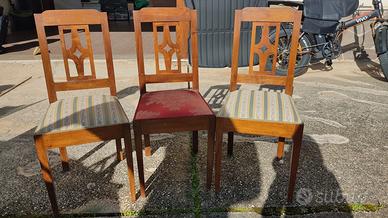 Sedie in legno