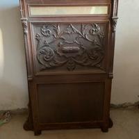 Spalliere letto con specchio