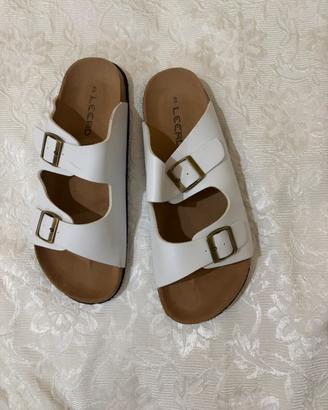 Sandali da uomo modello birkenstock marca leerd