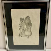 Dipinto madre e figlia