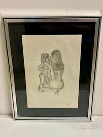 Dipinto madre e figlia