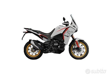 Moto Morini X-Cape 700 GOLD EDITION bianca