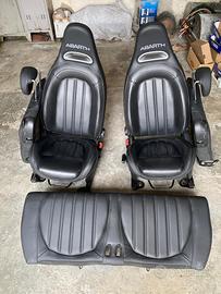 Interni in pelle 500 Abarth 595 turismo