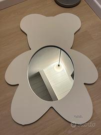 Specchio orsetto bianco Nanàn