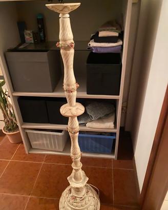 Piantana anni 70 ceramica
