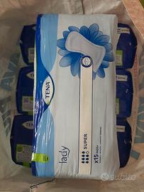 4 pacchi diTena Lady super 15 pads