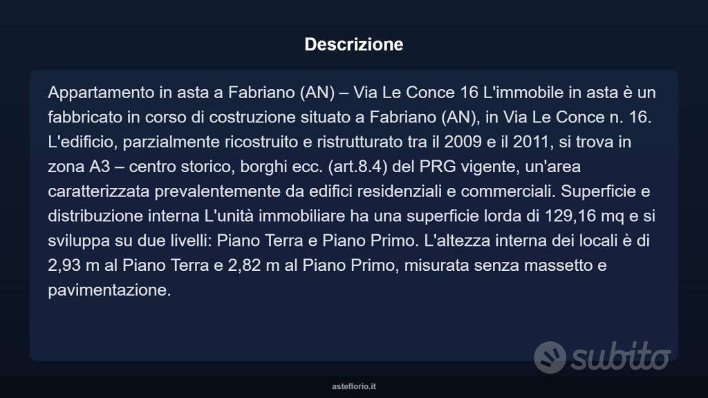 Appartamento – Fabriano, Castelvecchio, Ancona - Vista 3