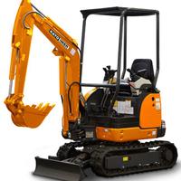 MINIESCAVATORE HD17VXE KATO IMER - MOTORE YANMAR