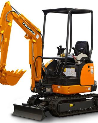MINIESCAVATORE HD17VXE KATO IMER - MOTORE YANMAR