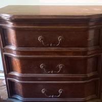 Comò + 2 comodini in legno