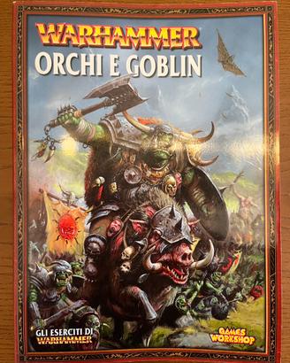 Libro Warhammer orchi e goblin