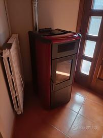 Stufa a pellet Extraflame Viviana bordeaux 10kw