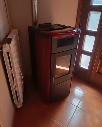 Stufa a pellet Extraflame Viviana bordeaux 10kw