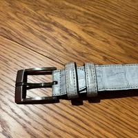 Cintura in coccodrillo