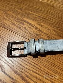 Cintura in coccodrillo