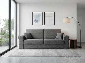 divano letto 3 posti mai utilizzato 