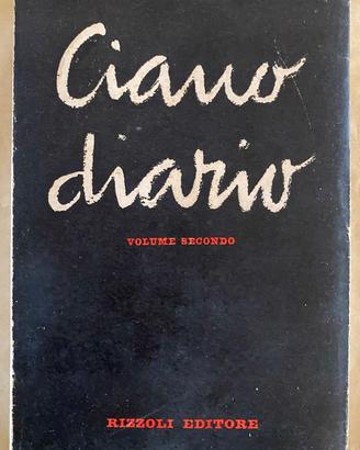 Libro Diario 1941 43 - Galeazzo Ciano volume secon